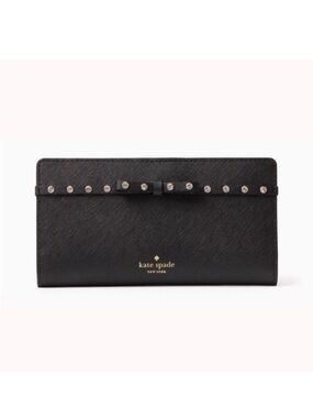 NWT! Kate Spade Laurel Way Bejeweled Stacy Wallet